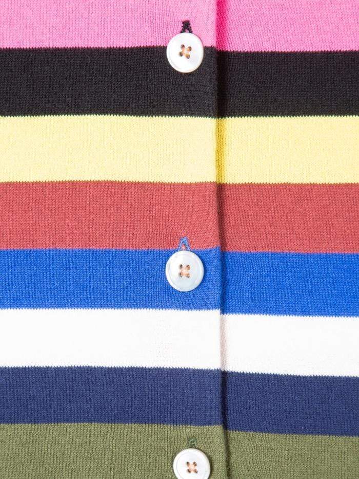 Paul Smith Tops Paul Smith Cardigan Multi Coloured Striped W2R-915K-F30762-92 izzi-of-baslow