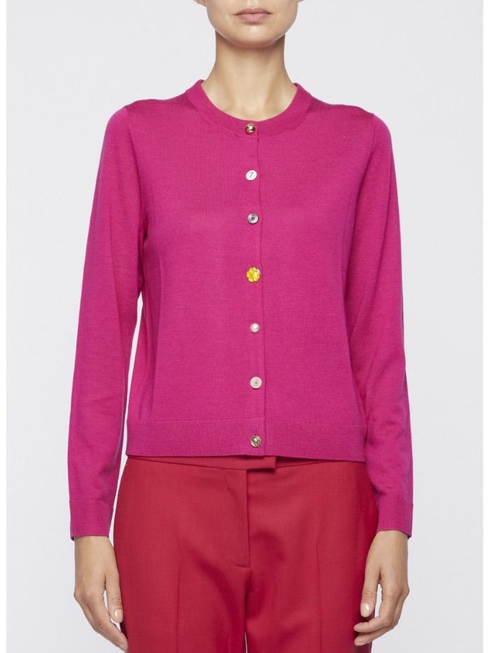 Paul Smith Tops Paul Smith Cardigan Pink W2R-835K-F30694-22 izzi-of-baslow