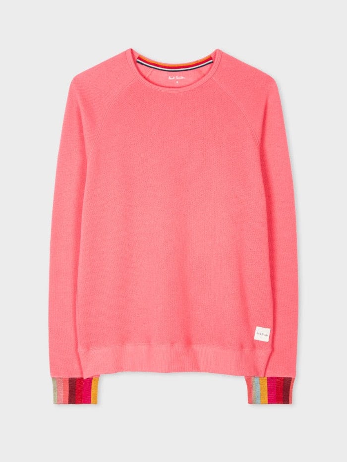 Paul Smith Tops Paul Smith Coral Pink Long Sleeved W1A-795A-HU1020-20 izzi-of-baslow