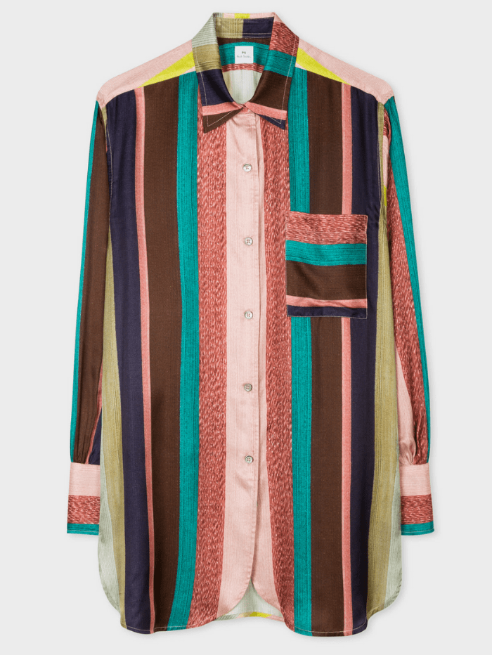 Paul Smith Tops Paul Smith Multi Striped Shirt W2R-257B-G30810 92 izzi-of-baslow