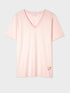 Paul Smith Tops Paul Smith Pale Pink V Necked T Shirt W1A-795A-HU1020-20 izzi-of-baslow