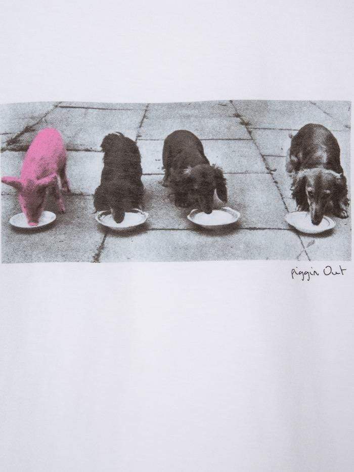 Paul Smith Tops Paul Smith “Piggin Out” Organic Cotton T-Shirt W2R-G799-EP2245 izzi-of-baslow