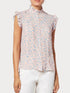 Paul Smith Tops Paul Smith Pink Spotty Frill Shirt W2R-274M-H30890-21 izzi-of-baslow