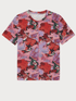 Paul Smith Tops Paul Smith Pinks Floral Printed T Shirt W2R-223V-K31047 20 izzi-of-baslow