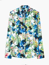 Paul Smith Tops Paul Smith Shirt Blue Floral W2R-019B-F30751-47 izzi-of-baslow