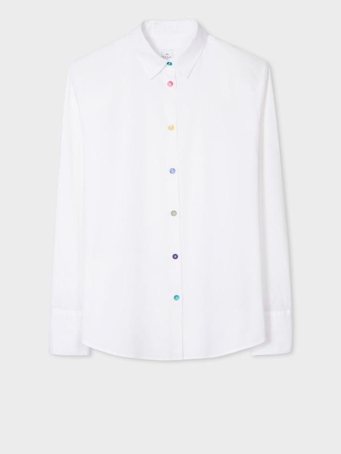 Paul Smith Tops Paul Smith Shirt White W2R-019B-F21176-01 izzi-of-baslow