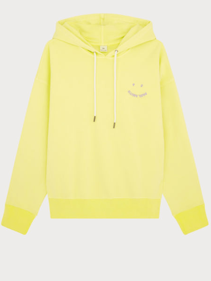 Paul Smith Tops Paul Smith Smiley Yellow Hoodie Top W2R-226VE-K21169-31A izzi-of-baslow