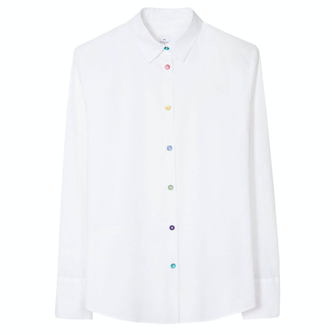 Paul Smith Tops Paul Smith White Shirt With Multi Buttons W2R-019B-E30056 izzi-of-baslow