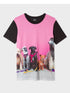 Paul Smith Tops S / black Paul Smith LA Dogs Print Modal Blend T-Shirt W2R-G799-EP2011 79 izzi-of-baslow