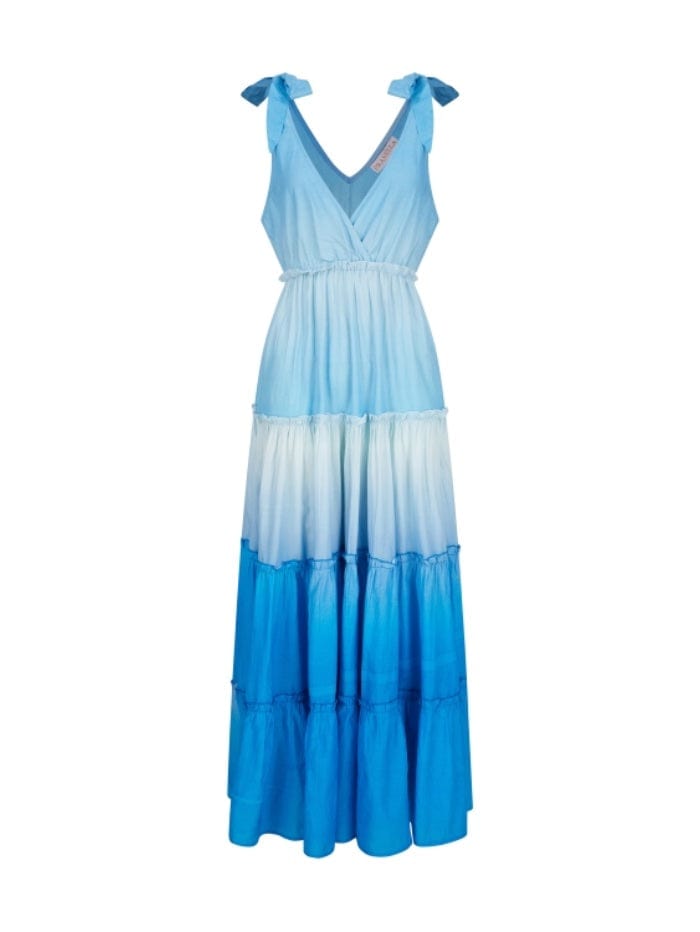 Pranella Dresses Pranella Jinka Maxi Dress Blue Ombre izzi-of-baslow