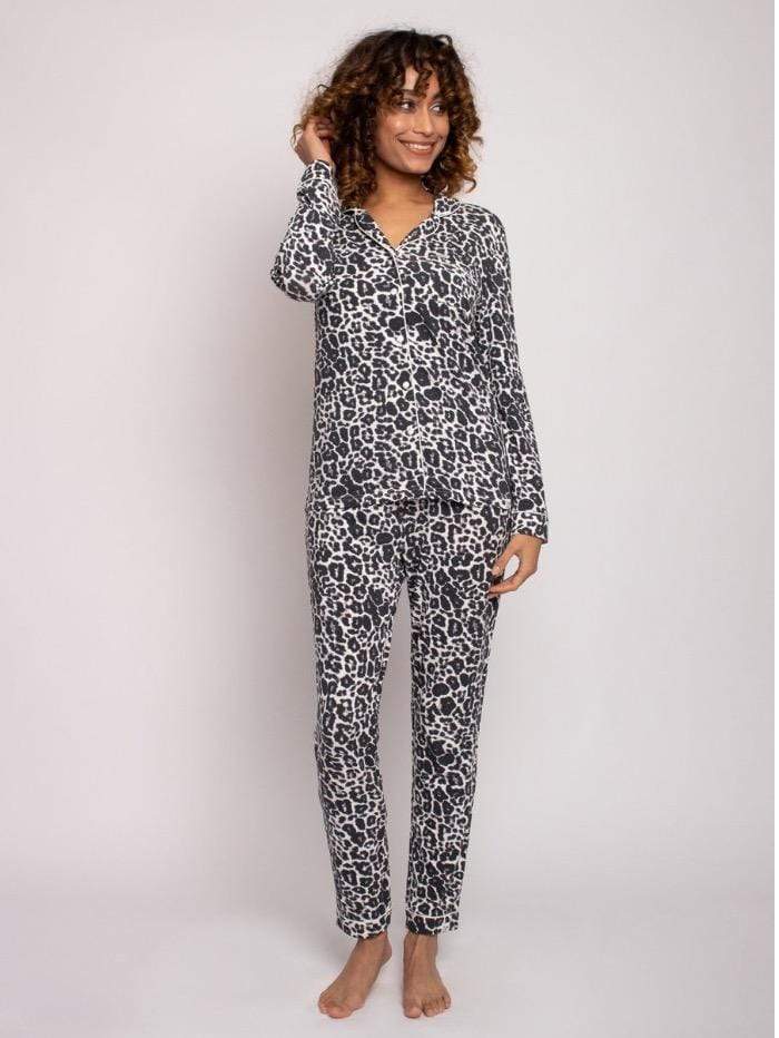 Pretty You London Loungewear Pretty You London Bamboo Collection Luxe Leopard Print Pyjamas izzi-of-baslow
