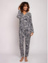 Pretty You London Loungewear Pretty You London Bamboo Collection Luxe Leopard Print Pyjamas izzi-of-baslow