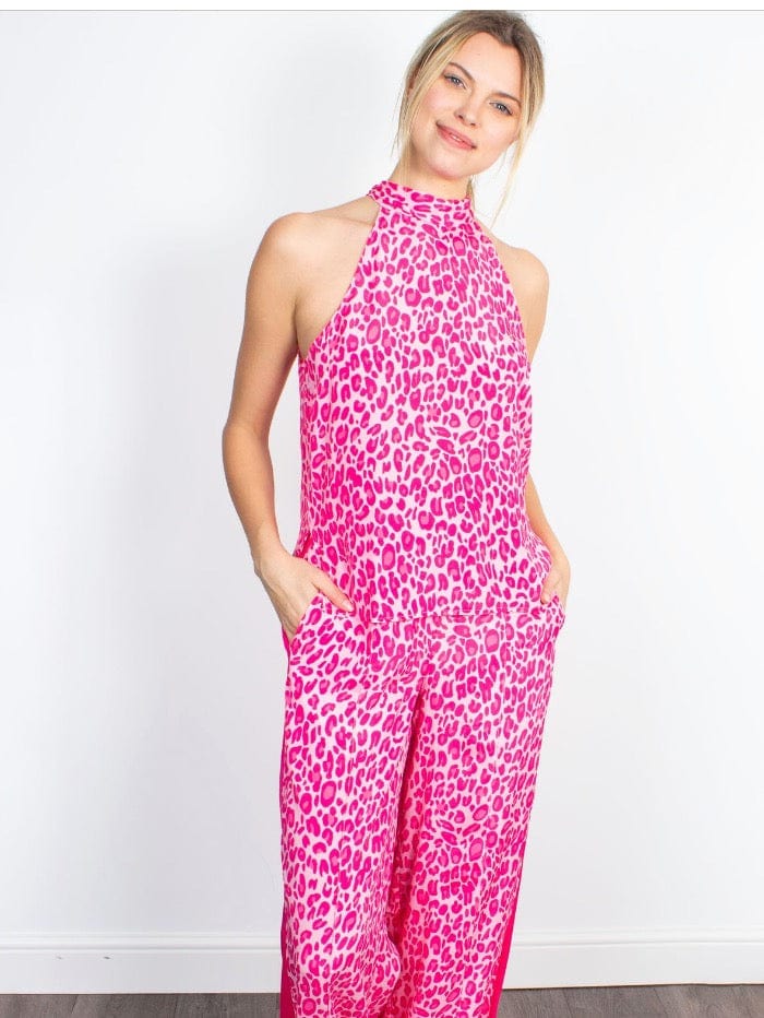 Primrose Park London Tops Primrose Park London Pink Leo Frida Top izzi-of-baslow