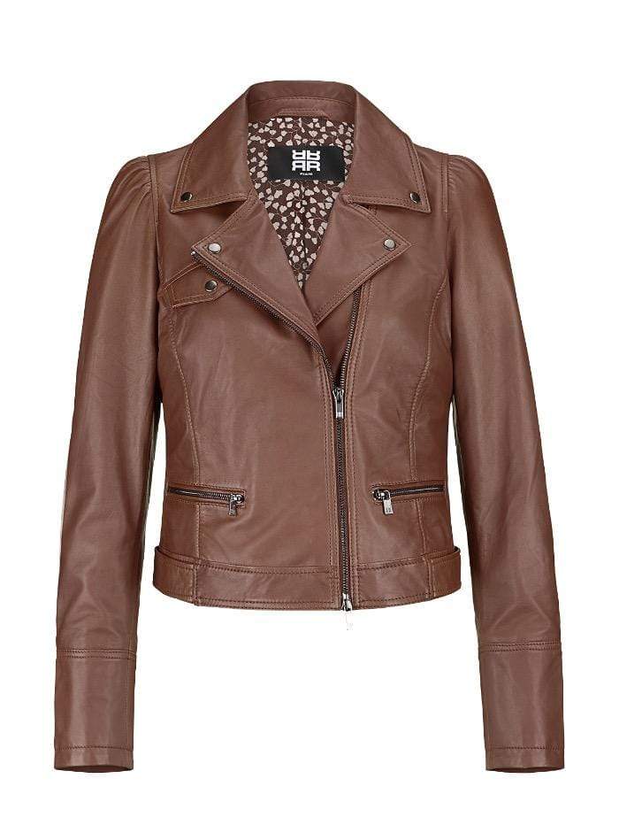 Riani Coats and Jackets Riani Amber Leather Jacket  171030 9027 622 izzi-of-baslow