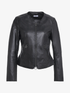 Riani Coats and Jackets Riani Black Leather Jacket 391320 9027 999 izzi-of-baslow