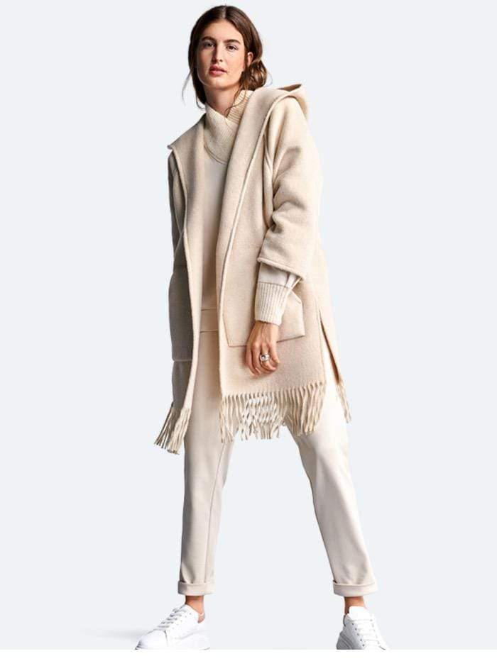 Riani Coats and Jackets Riani Marble Jacket With Fringe 182720 3916 838 izzi-of-baslow