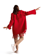 Riani Coats and Jackets Riani Red Tassel Jacket 282720 3916 324 izzi-of-baslow