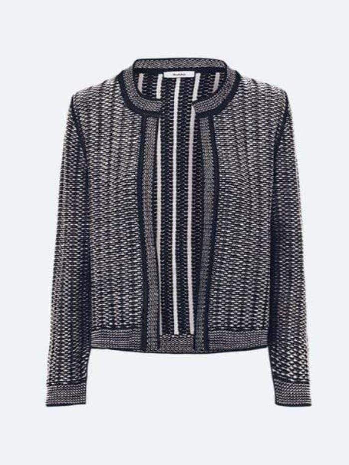 Riani Coats and Jackets Riani Reversible Knitted Jacket In Boucle 307310-7891 494 izzi-of-baslow