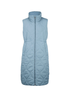 Riani Coats and Jackets Riani Sky Blue Quilted Long Gilet 275010 3893 414 izzi-of-baslow