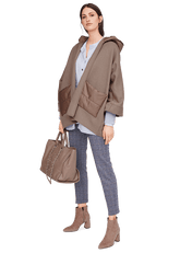 Riani Coats & Jackets O/S Riani Taupe Jacket With Pockets 709110/9550 izzi-of-baslow