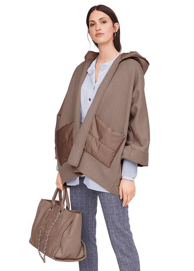 Riani Coats &amp; Jackets O/S Riani Taupe Jacket With Pockets 709110/9550 izzi-of-baslow
