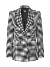 Riani Coats & Jackets Riani Black White Checked Blazer 331240 4090 987 izzi-of-baslow