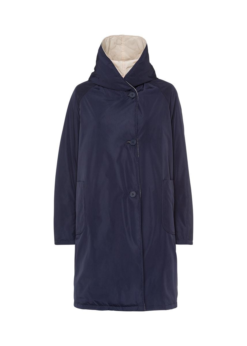 Riani Coats &amp; Jackets Riani Navy and Pale Almond Reversible Padded Coat 302030-3450 izzi-of-baslow