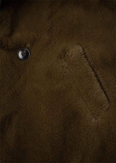 Riani Coats & Jackets Riani Olive Green Teddy Bear Coat 802990-5327 izzi-of-baslow