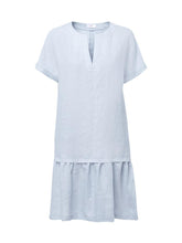 Riani Dresses Riani Fountain Blue Cotton Dress 126865-2178 404 izzi-of-baslow