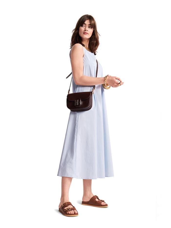 Riani Dresses Riani Fountain Blue Cotton Dress 126930-2178 404 izzi-of-baslow