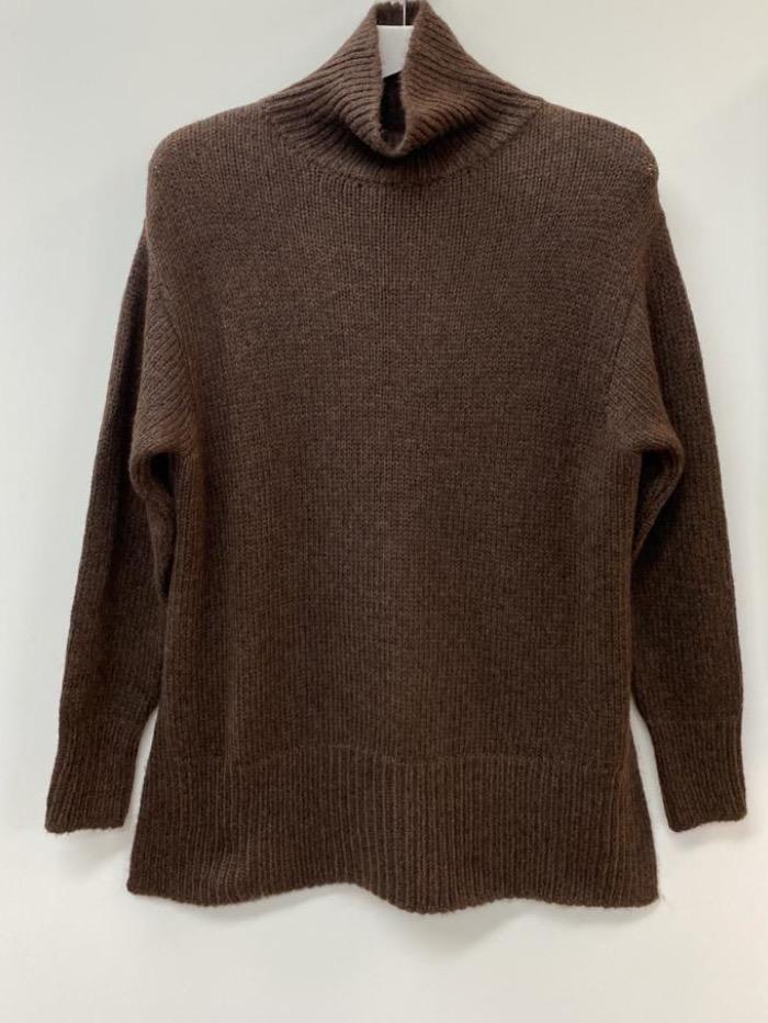 Riani Knitwear Riani Brown Roll Neck Knitted Jumper 187740 8173 644 izzi-of-baslow