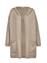 Riani Loungewear Riani Marble Knitted Hooded Cardigan 177400 - 8000 838 izzi-of-baslow