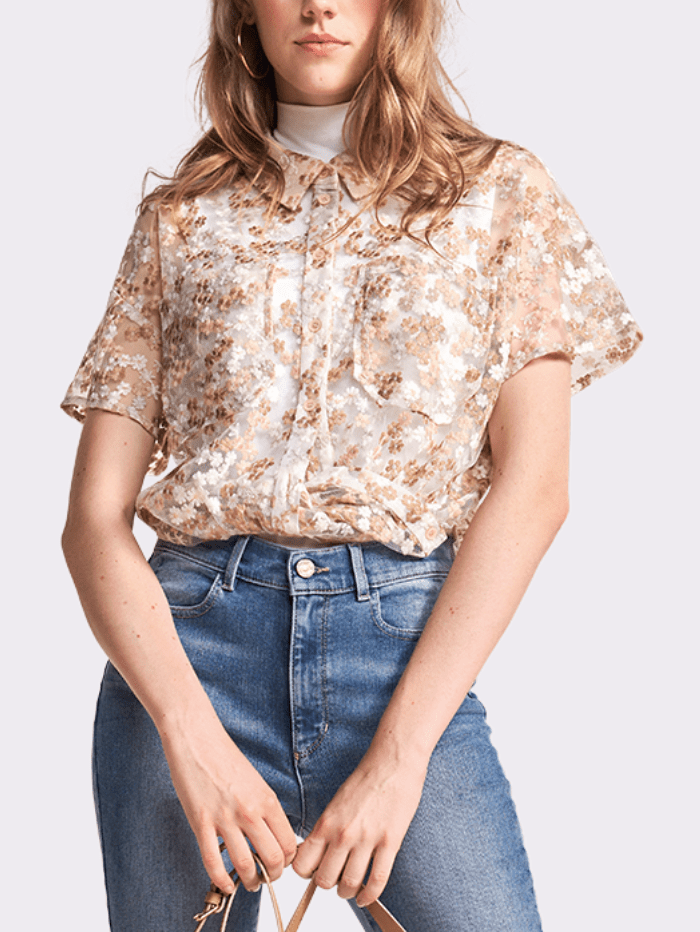 Riani Tops Riani Floral Embroidered Blouse 245710 3983 854 izzi-of-baslow