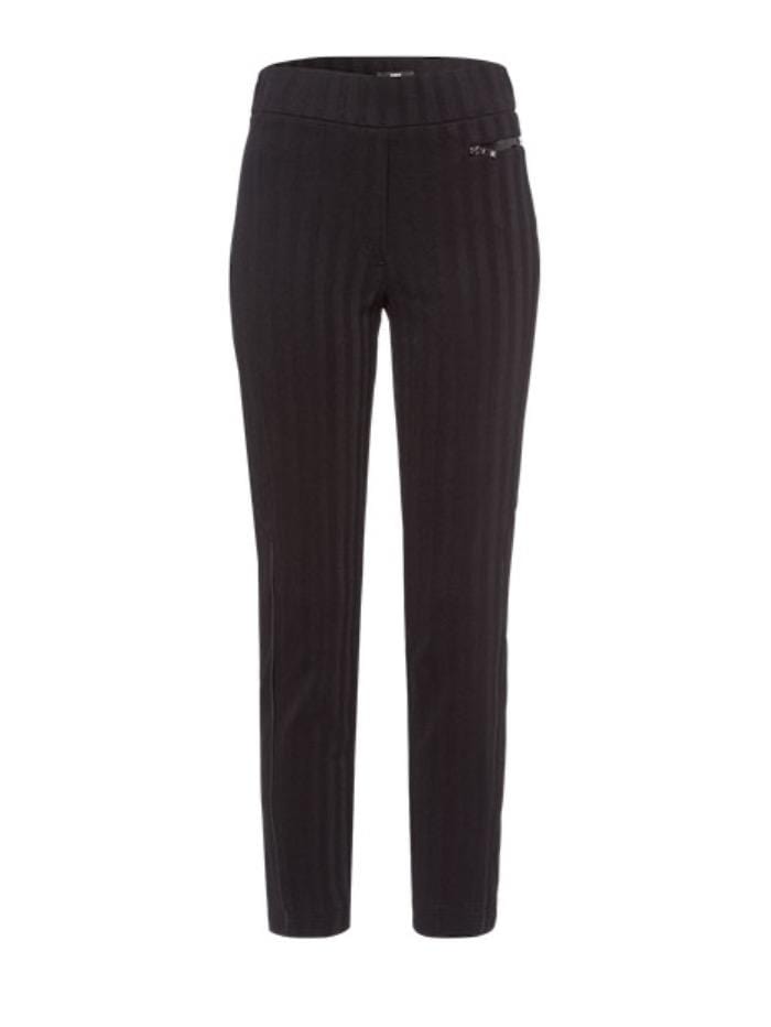 Riani Trousers Riani Black Medium Weight Long Pull On Trouser 703260 5357 999 S izzi-of-baslow