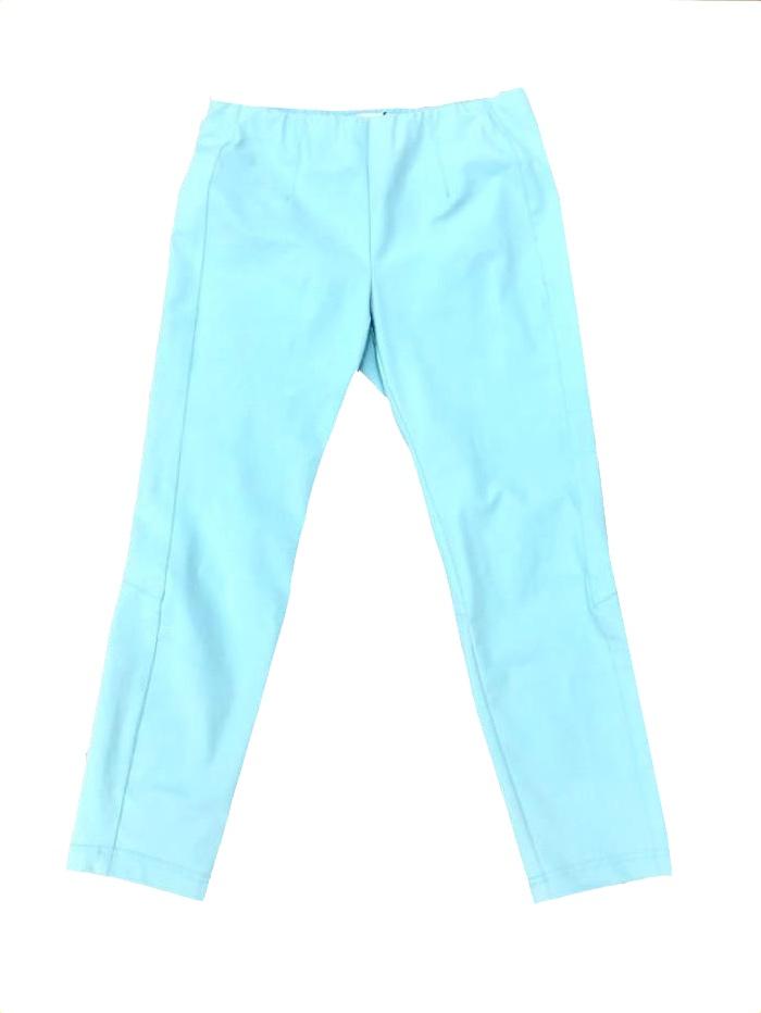 Riani Trousers Riani Ice Blue Cropped Pull On Trouser 393275 -2162 410 S izzi-of-baslow