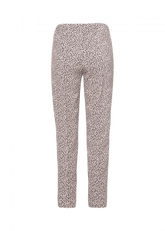 Riani Trousers Riani Powder Pink and Black Animal Printed Pull On Trouser 703700-3731 357 S izzi-of-baslow