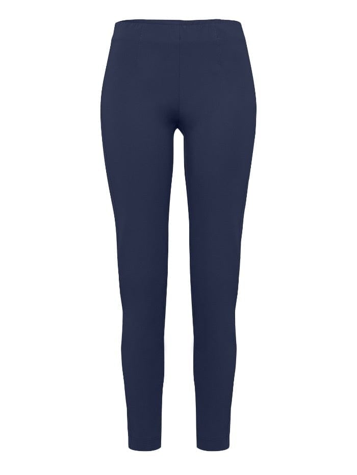 Riani Trousers Riani S Deep Blue Long Pull On Slim Fit Trousers 393270 2162 421 izzi-of-baslow