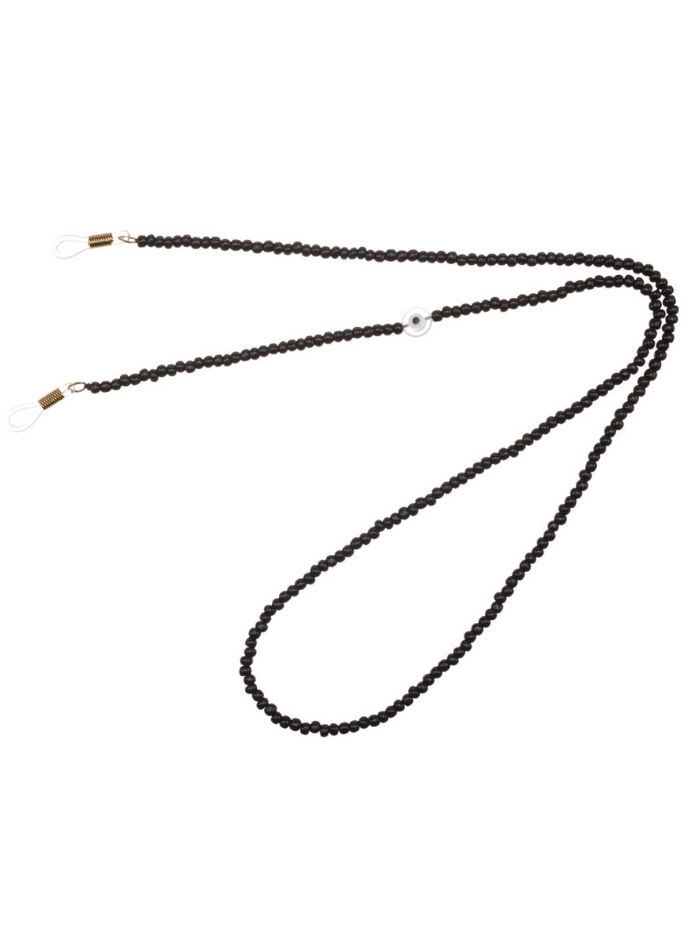 Talis Chains Accessories Talis Chains Black Mini Beads Glasses Chain izzi-of-baslow
