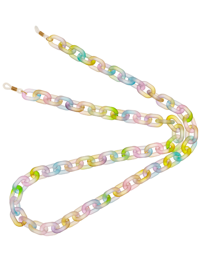 Talis Chains Accessories Talis Chains Pretty Pastel Compote Glasses Chain izzi-of-baslow
