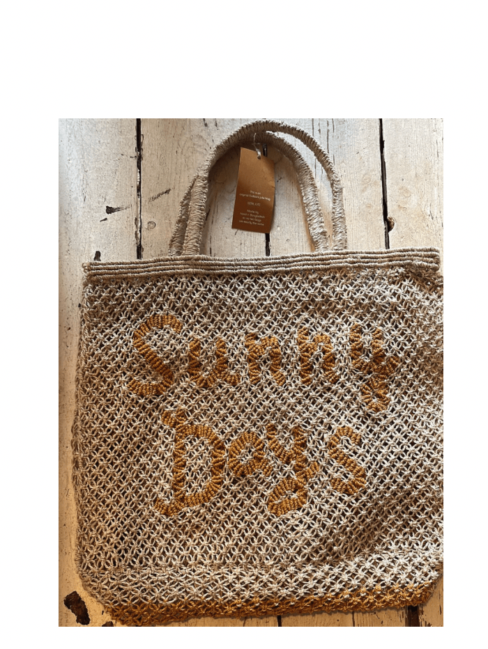  The-Jacksons-London-SUNNY-DAYS-Jute-Bag-Natural-&amp;-Honey-izzi-of-Baslow