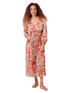 Traffic People Dresses Traffic People Aurora Red Floral Printed Dress BTH11868009 izzi-of-baslow