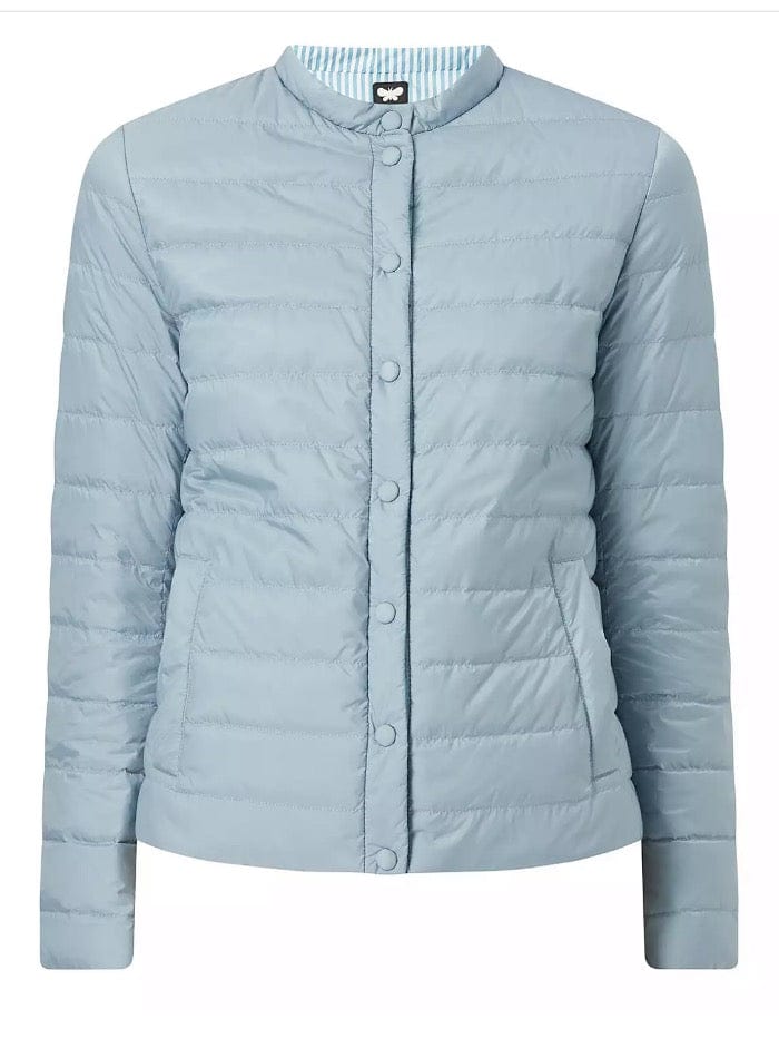 Weekend By Max Mara Coats and Jackets Weekend By Max Mara ESTELLA Blue Reversible Quilted Jacket 54810227 014 izzi-of-baslow