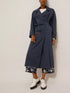 Weekend By Max Mara Coats and Jackets Weekend By Max Mara STEGOLA Navy Trench Coat 50210827 002 izzi-of-baslow