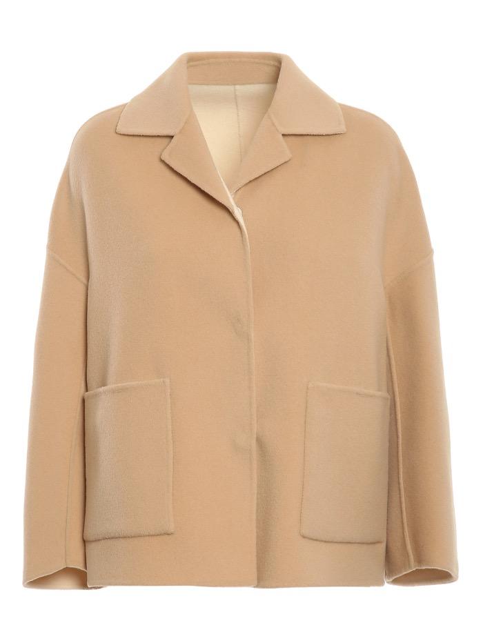 Weekend By Max Mara Coats and Jackets Weekend Max Mara SELVA Double Faced Reversible Jacket 50460119 013 izzi-of-baslow