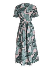 Weekend By Max Mara Dresses Weekend Max Mara ABBOZZI Pink Green Printed Dress 52210711 004 izzi-of-baslow