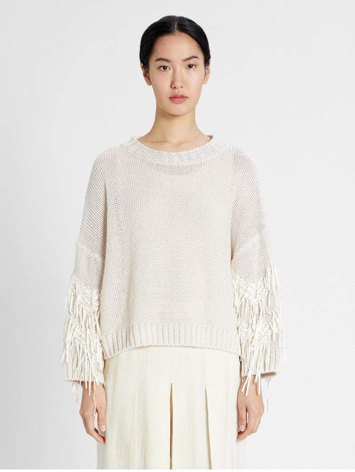 Weekend By Max Mara Knitwear Weekend Max Mara ESTROSO Knitted Ivory Jumper 53610911600 izzi-of-baslow