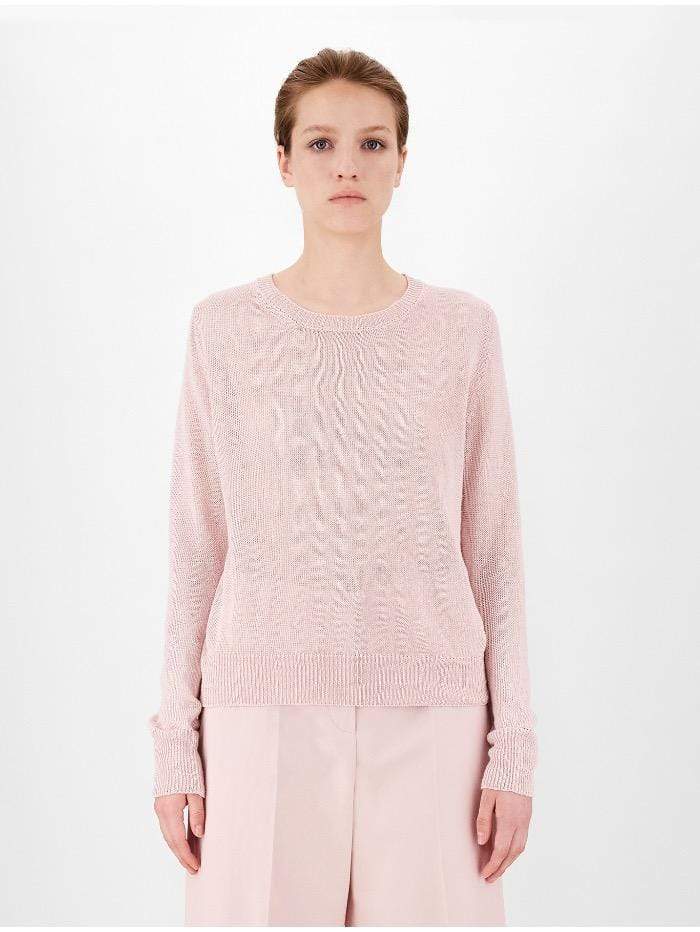 Weekend By Max Mara Knitwear Weekend Max Mara TEIERA Pastel Pink Jumper 536107110600 izzi-of-baslow