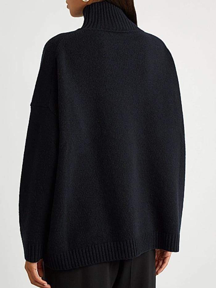 Weekend By Max Mara Knitwear Weekend Max Mara ZURLO Black Sweater 53661113600 010 izzi-of-baslow