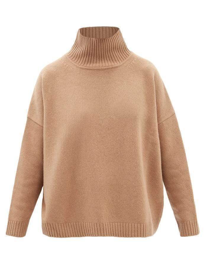 Weekend By Max Mara Knitwear Weekend Max Mara ZURLO Camel Sweater 53661113600 005 izzi-of-baslow