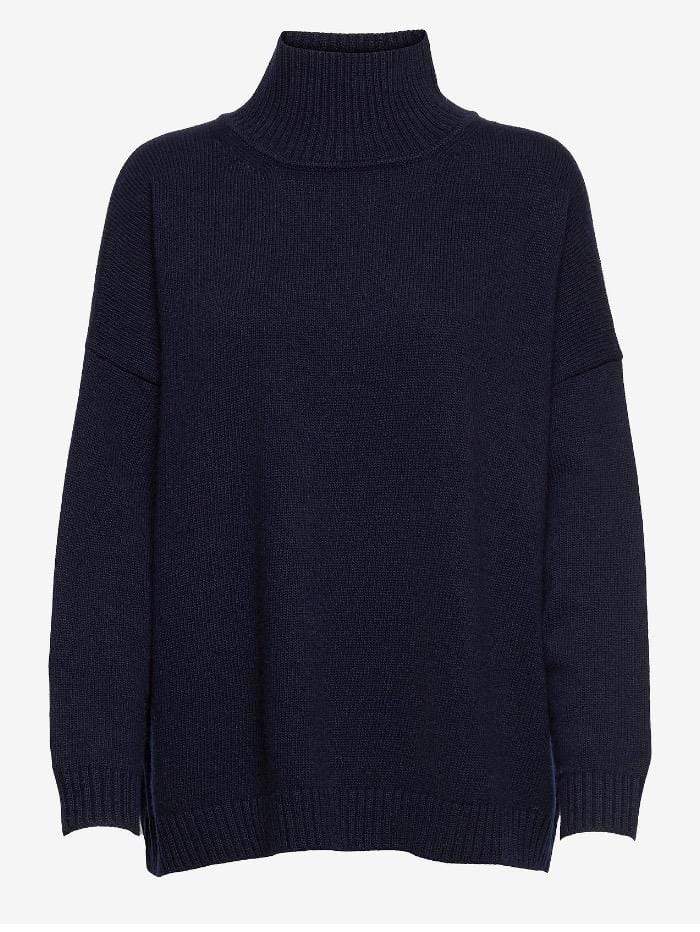 Weekend By Max Mara Knitwear Weekend Max Mara ZURLO Navy Sweater 53661113600 008 izzi-of-baslow